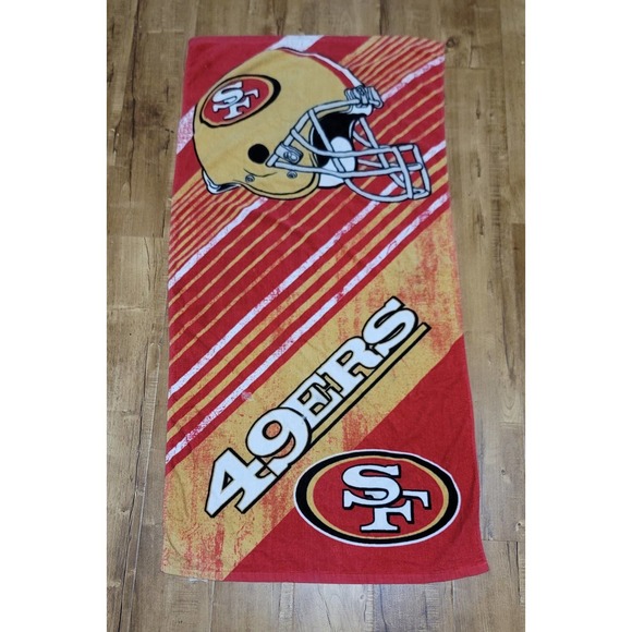 Vtg San Francisco 49ers Towel NFL - Picture 1 of 4